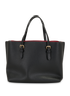 Mollie Tote 25, &pound;190, Handbags, Black, Leather, Back view